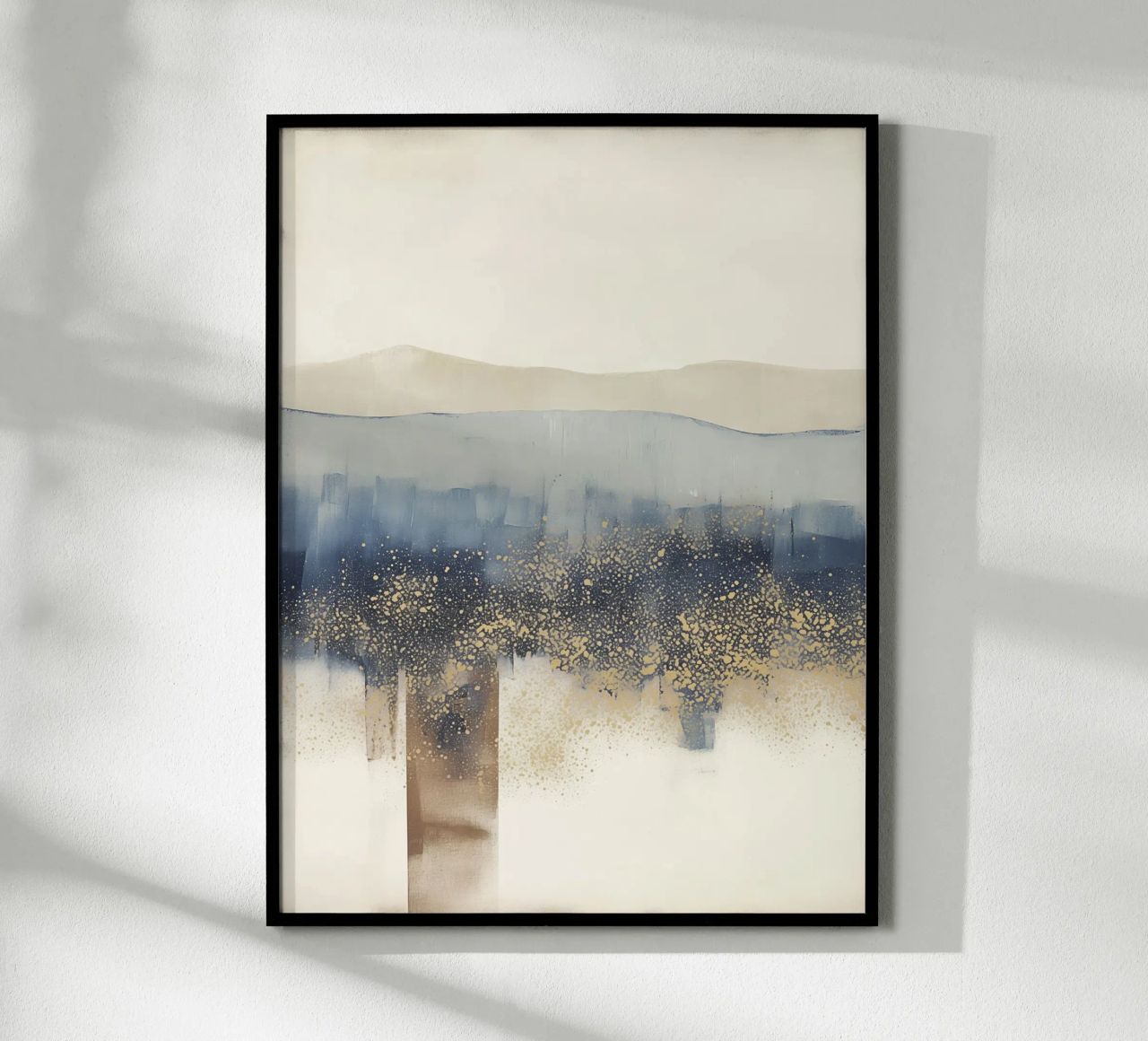 Texture naturelle abstraite Theo poster de Carinaprint