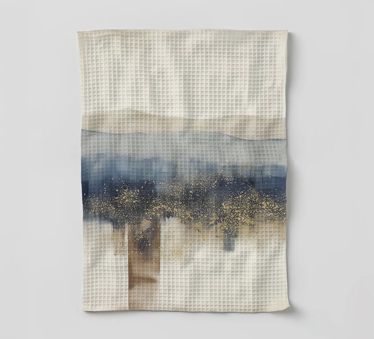 Abstract natural texture Theo tea towel by Carinaprint