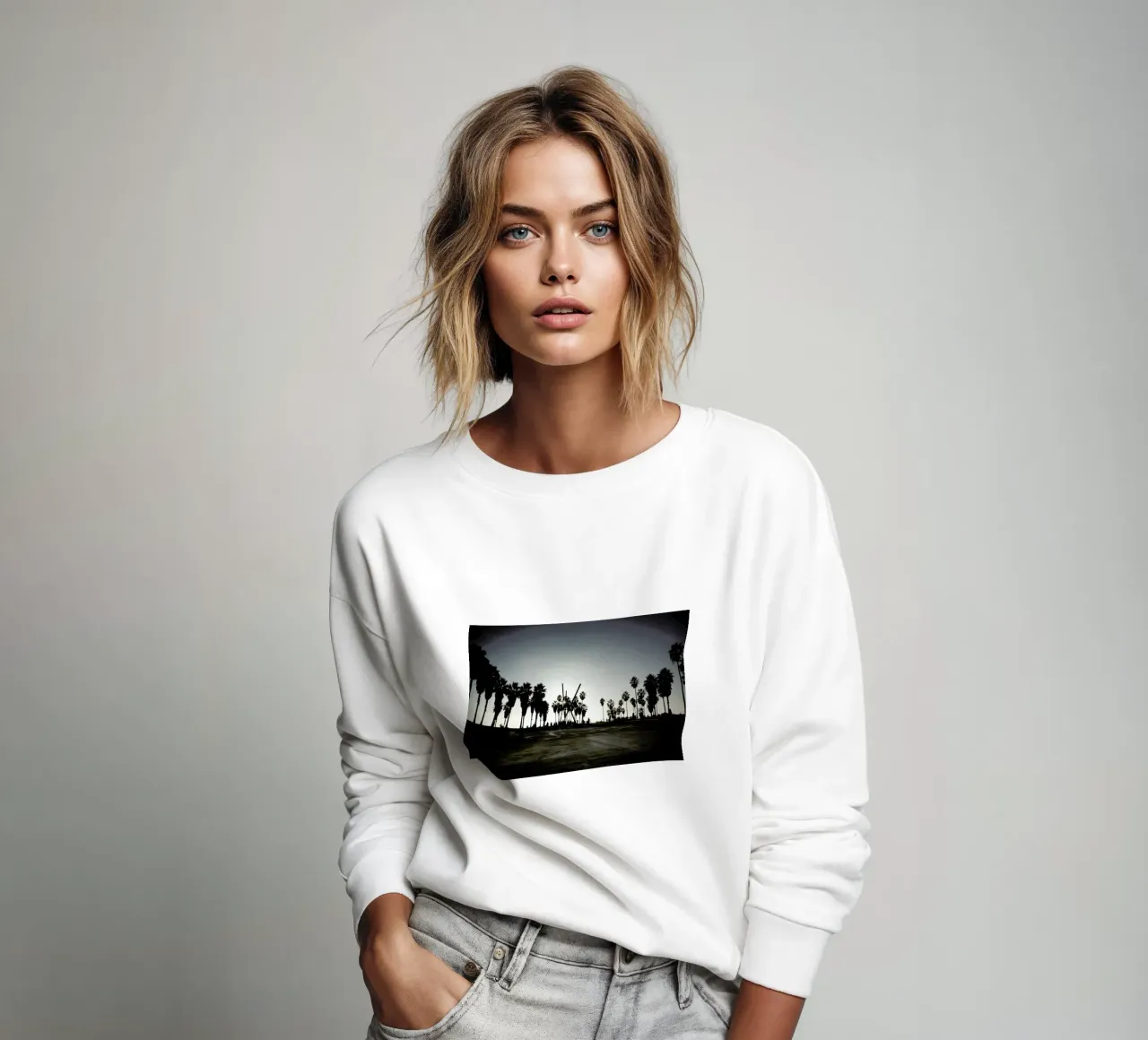 V sweatshirt by Marc Gruninger