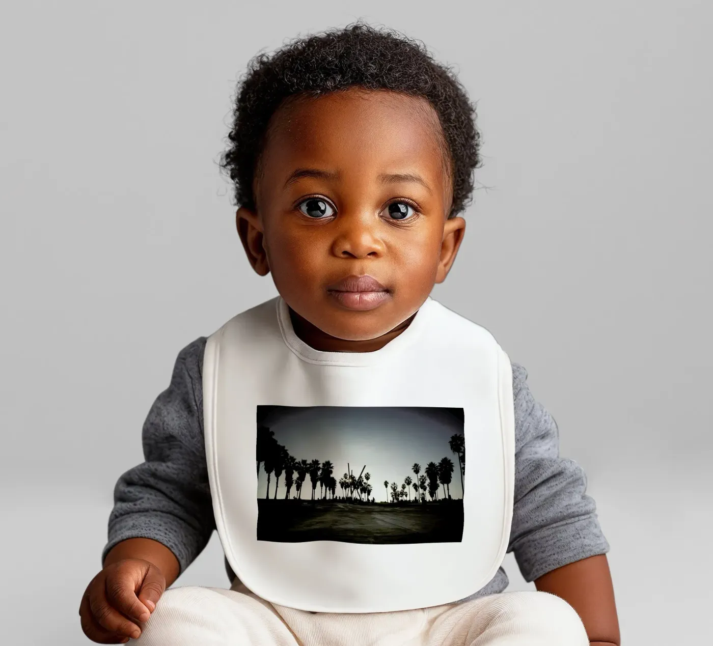 V baby bib by Marc Gruninger