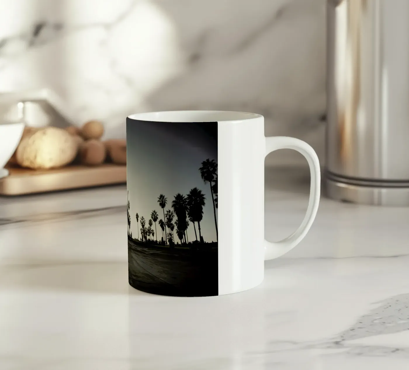 V ceramic mug by Marc Gruninger