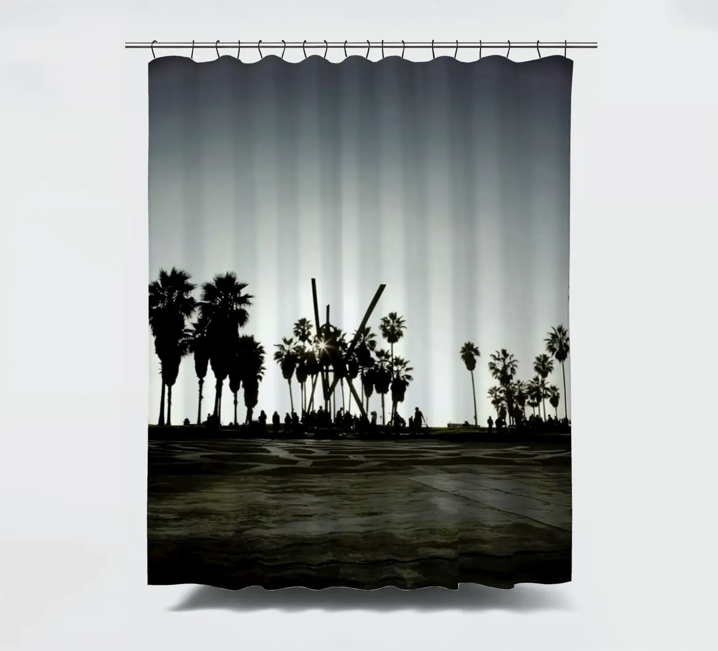 V Duschvorhang von Marc Gruninger