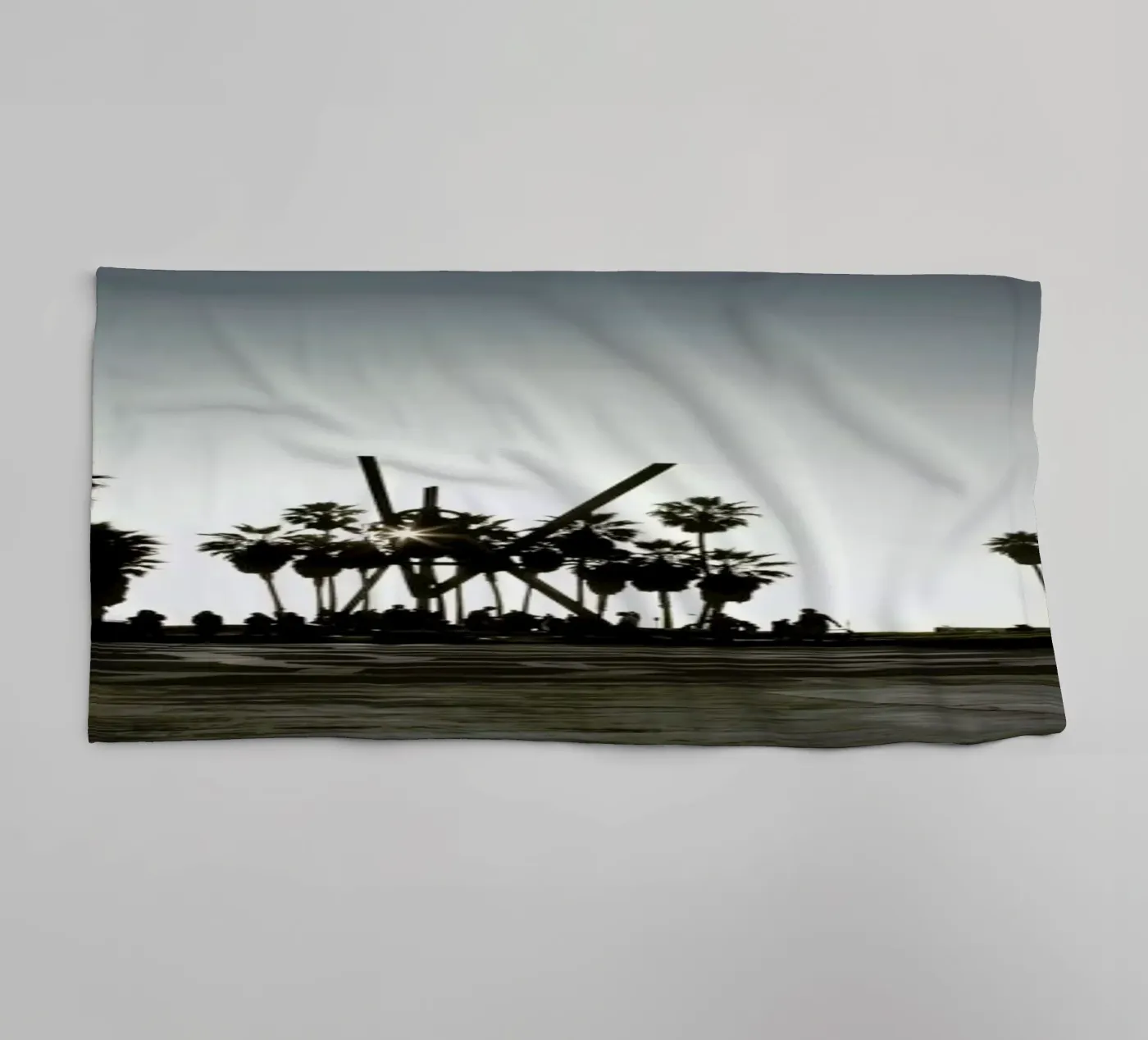 V badhanddoek van Marc Gruninger