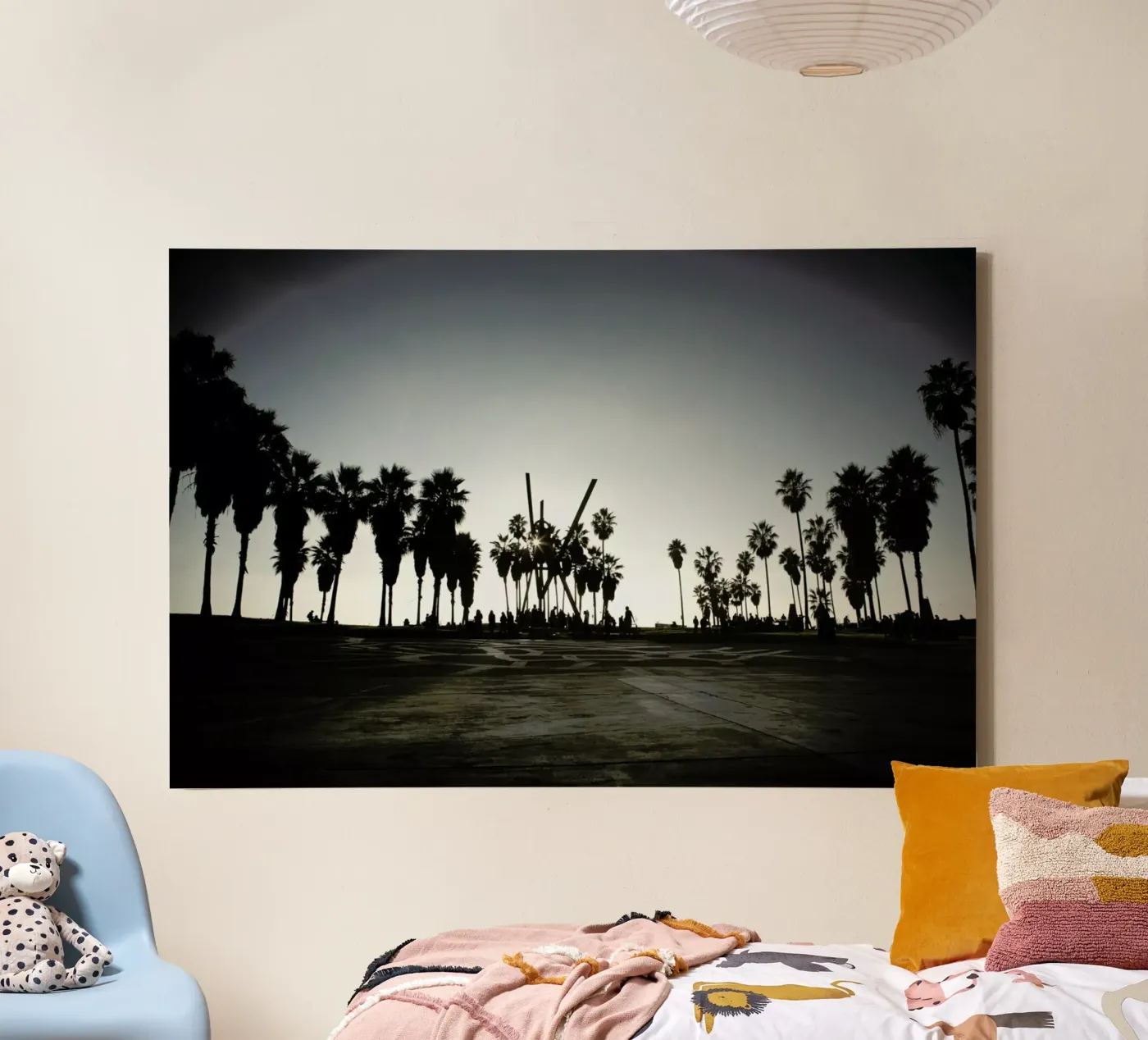 V canvas van Marc Gruninger