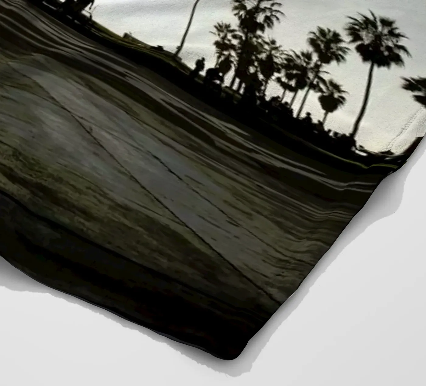 V fleecedeken van Marc Gruninger