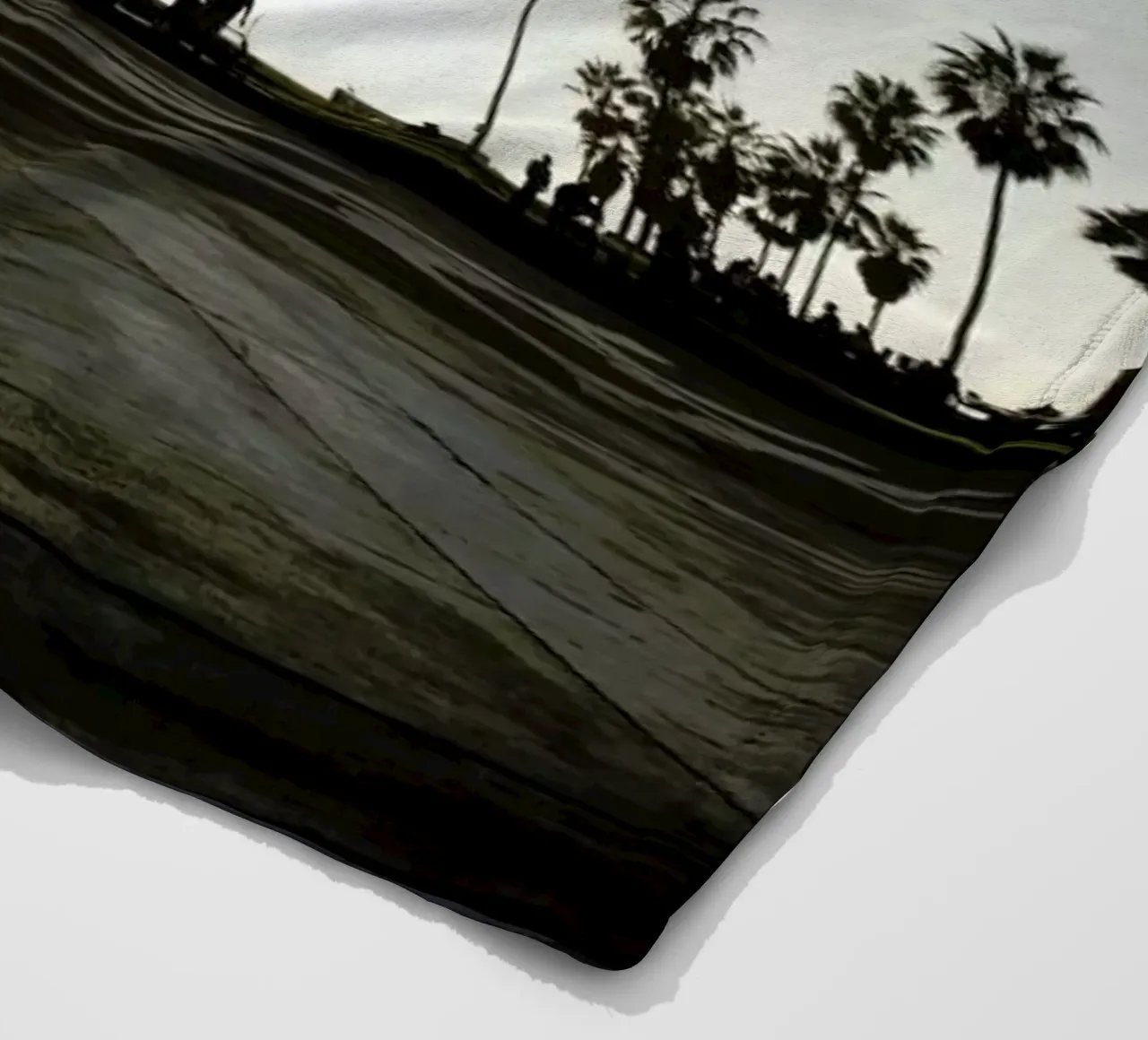 V fleecedeken van Marc Gruninger