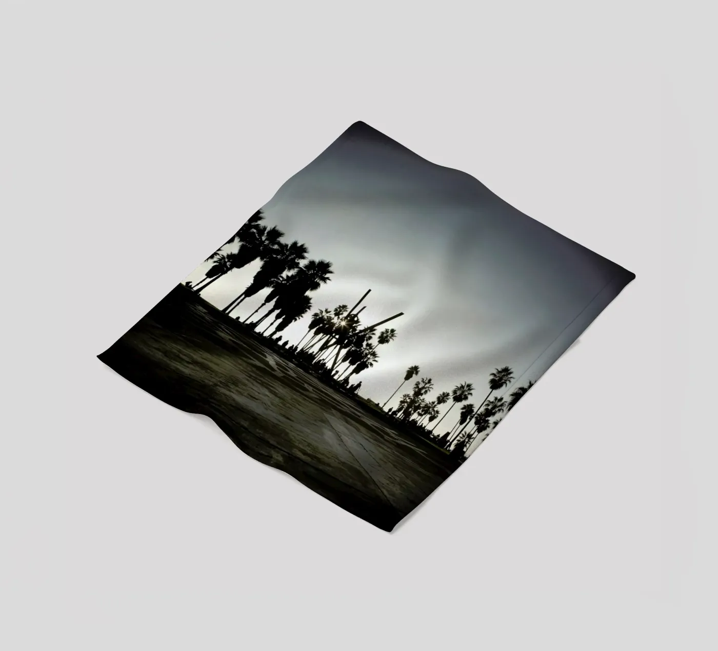 V fleecedeken van Marc Gruninger