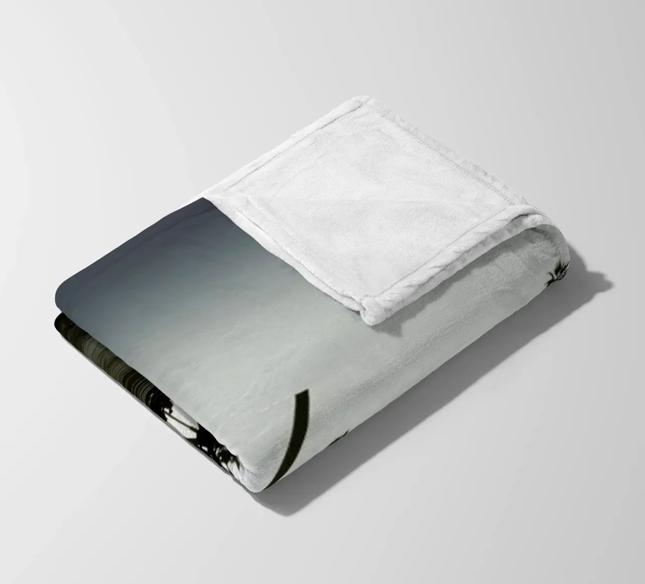 V fleecedeken van Marc Gruninger