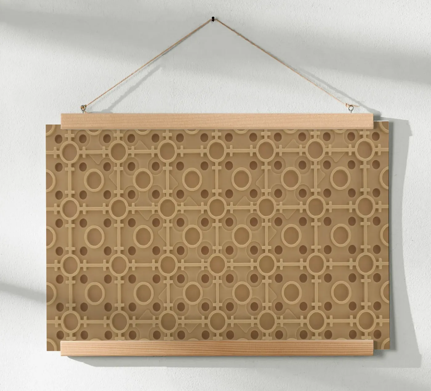 Abstract circles poster by rheyes