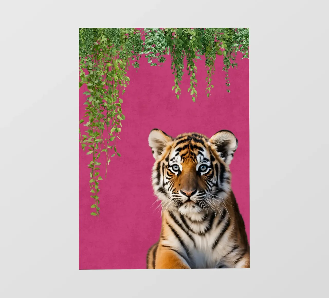 Fierce in Fuchsia pellicola backlit da DesignArt