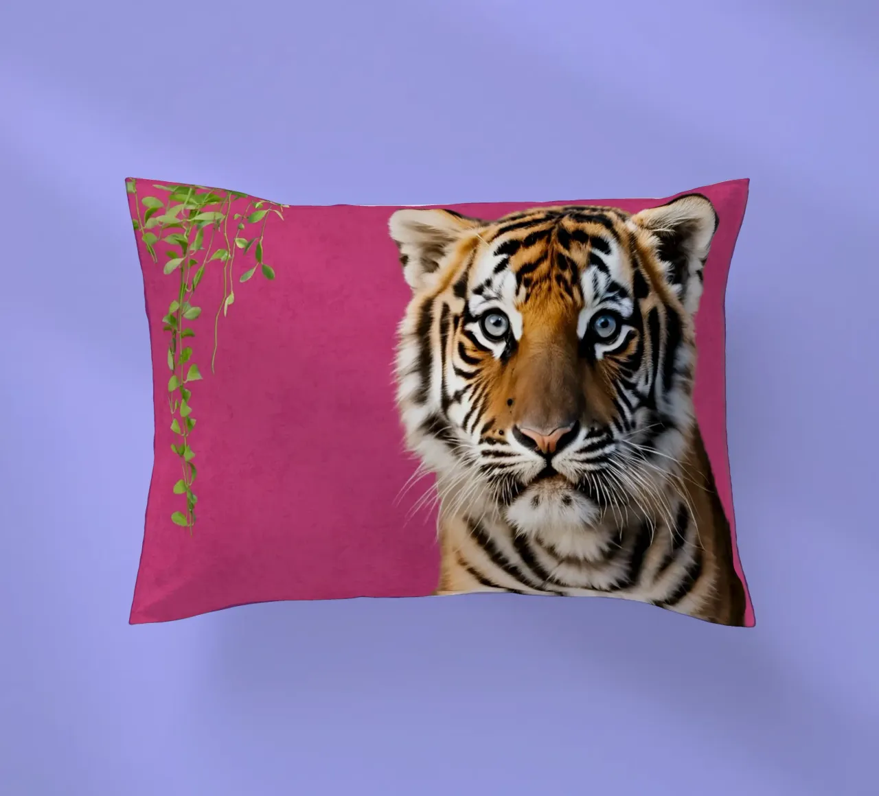 Fierce in Fuchsia cuscino da DesignArt