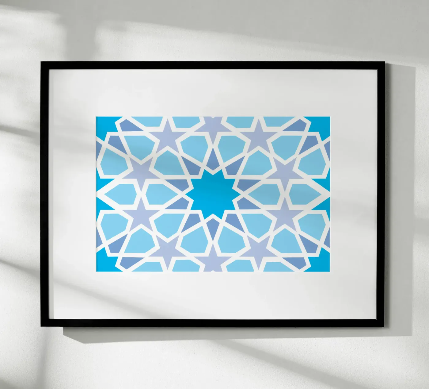 Geometric pattern poster by rheyes