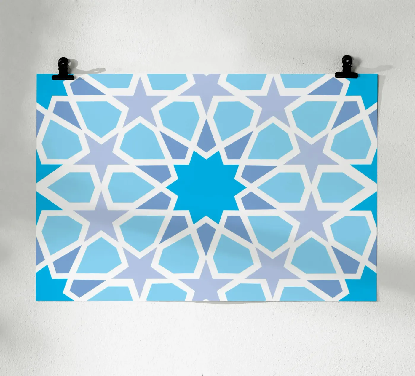 Geometric pattern poster by rheyes