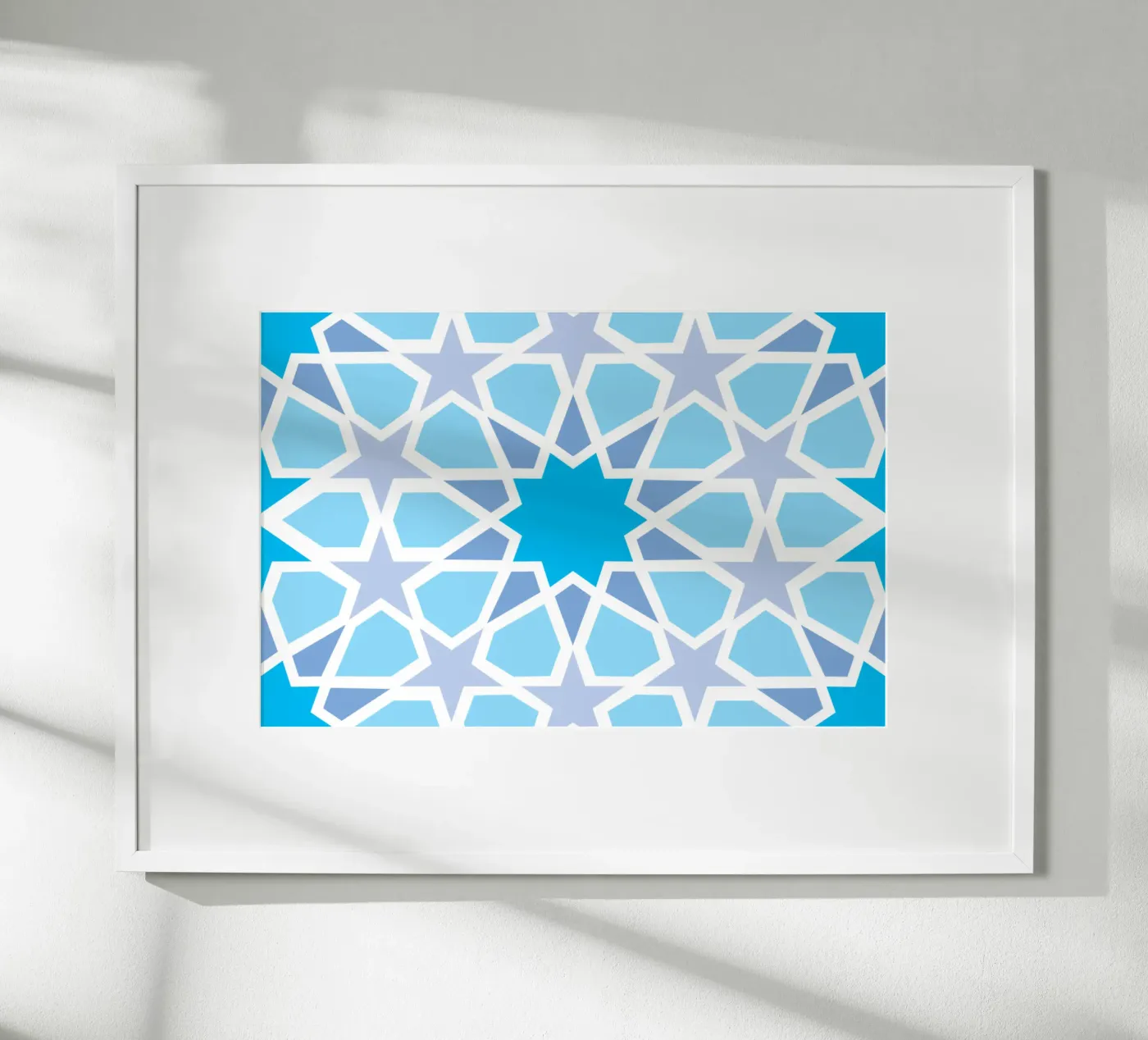 Geometric pattern poster by rheyes
