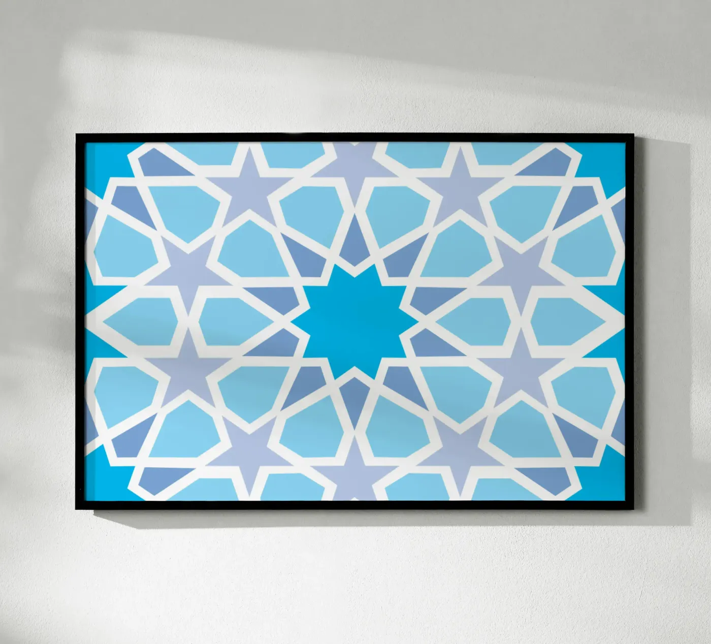 Geometric pattern poster by rheyes