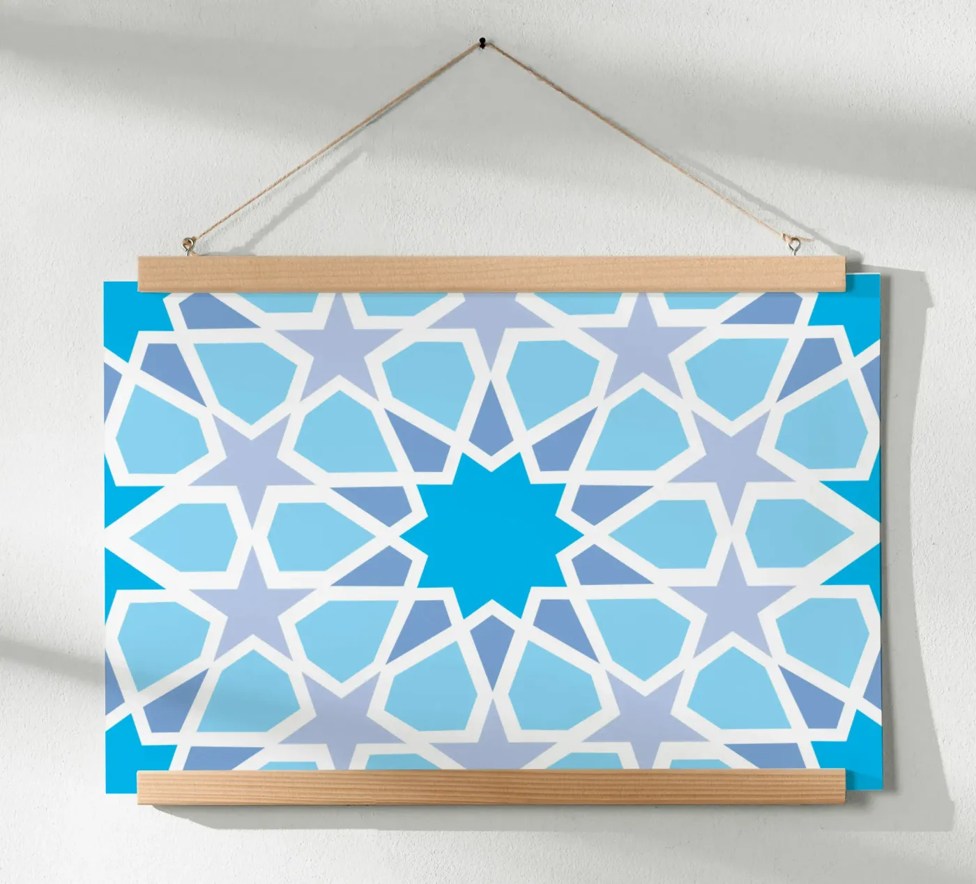 Geometric pattern poster by rheyes
