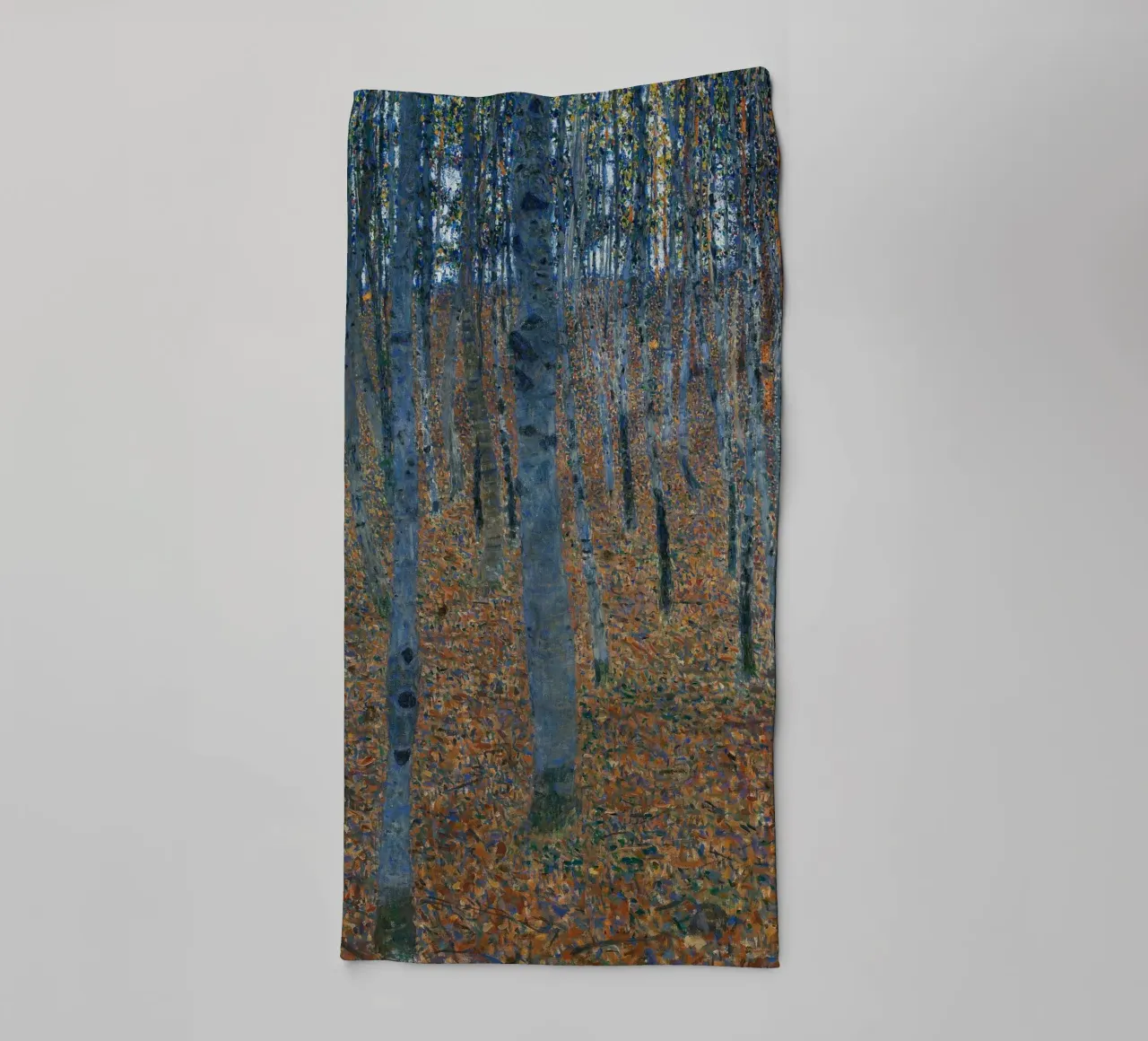 Gustav Klimt - Beech Grove I asciugamano da bagno da Timeless Artworks