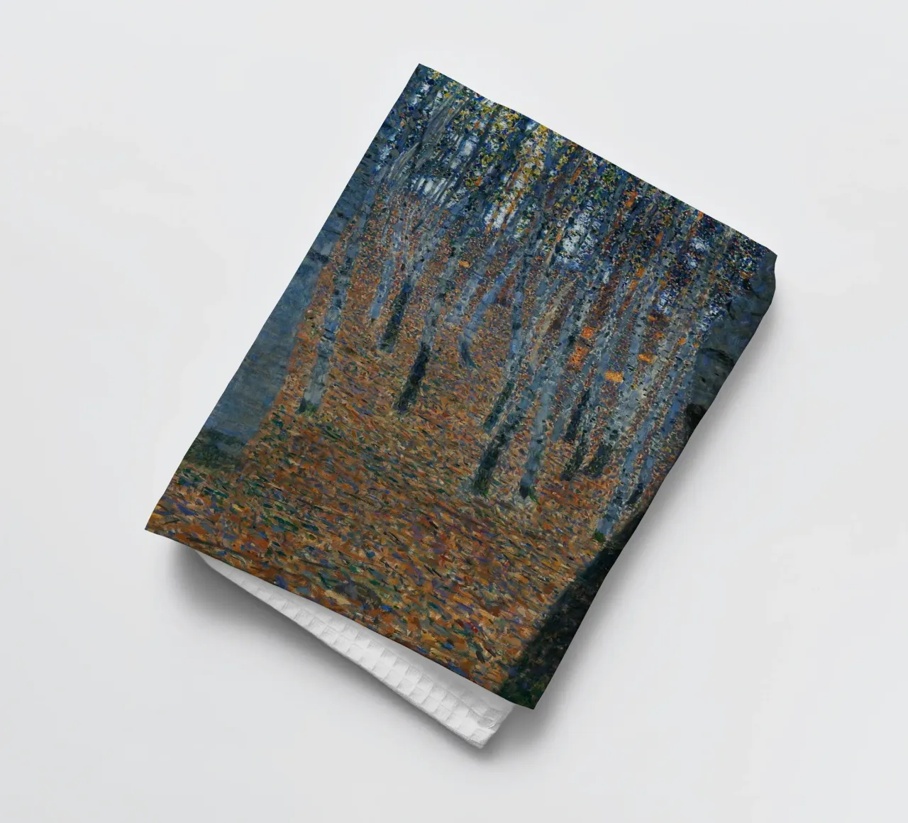 Gustav Klimt - Beech Grove I canovaccio da cucina da Timeless Artworks