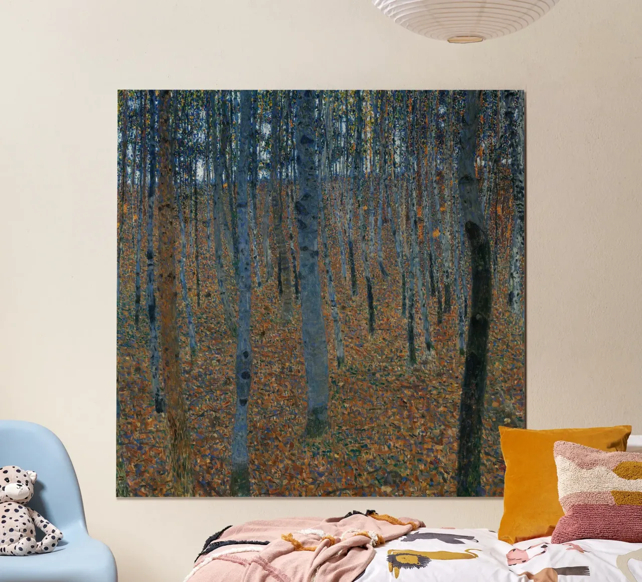 Gustav Klimt - Beech Grove I hahnemühle by Timeless Artworks