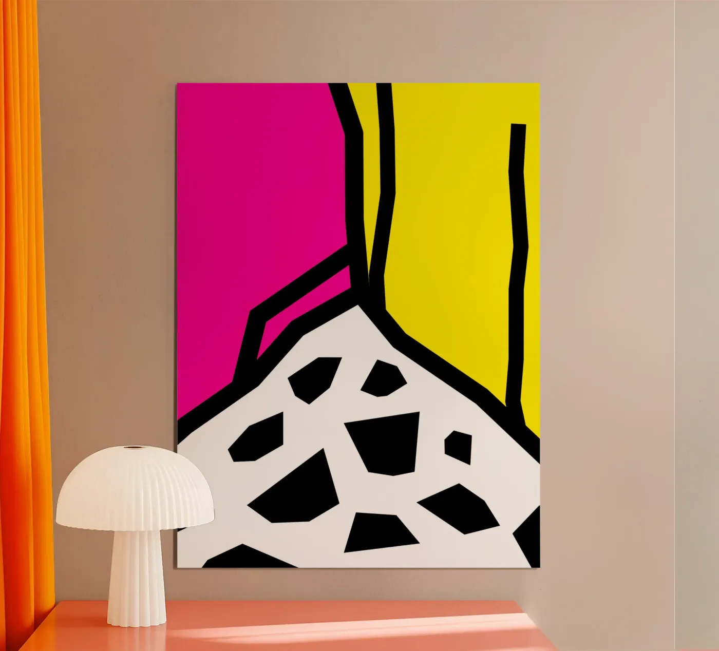 Abstract pattern poster by yay