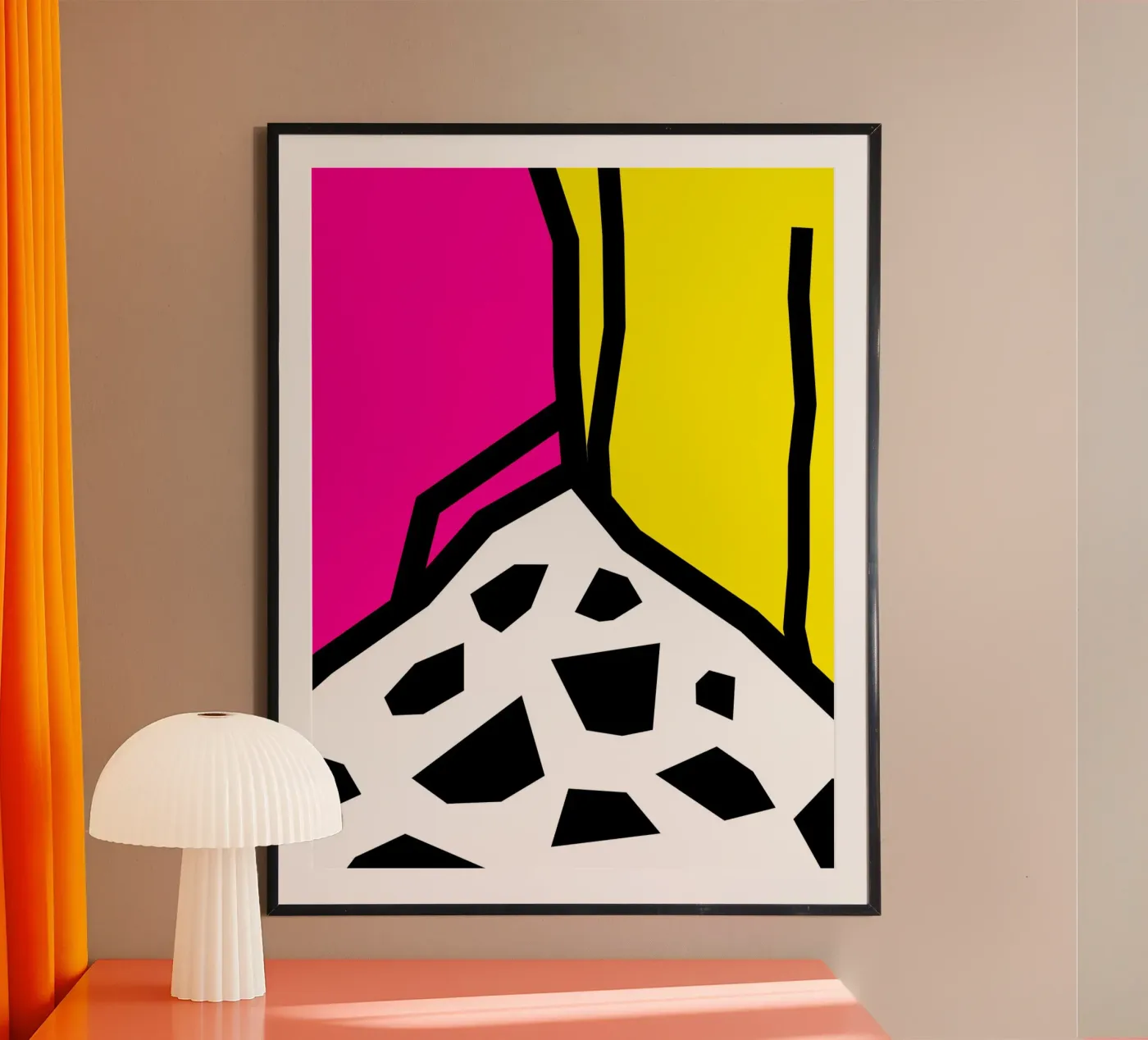 Abstract pattern poster by yay