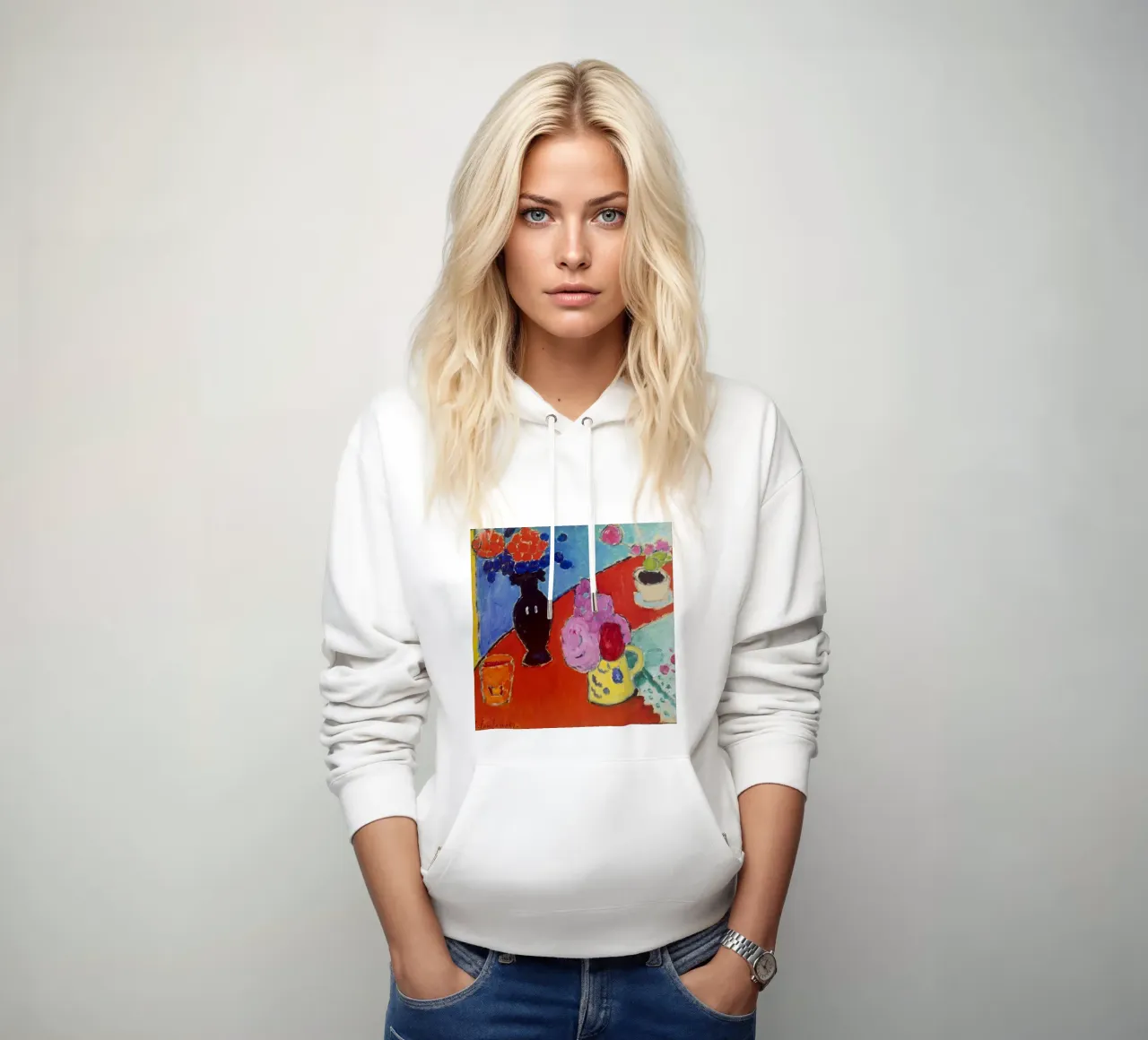 Jawlensky - Still life with vase and jug. 1909 hoodie by ARTOTHEK