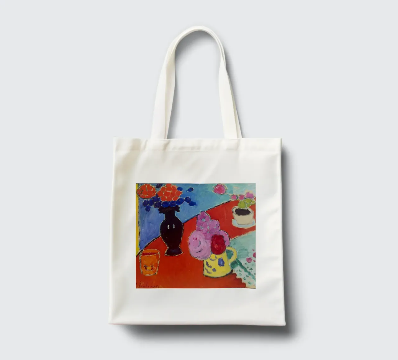 Jawlensky - Still life with vase and jug. 1909 tote bag by ARTOTHEK
