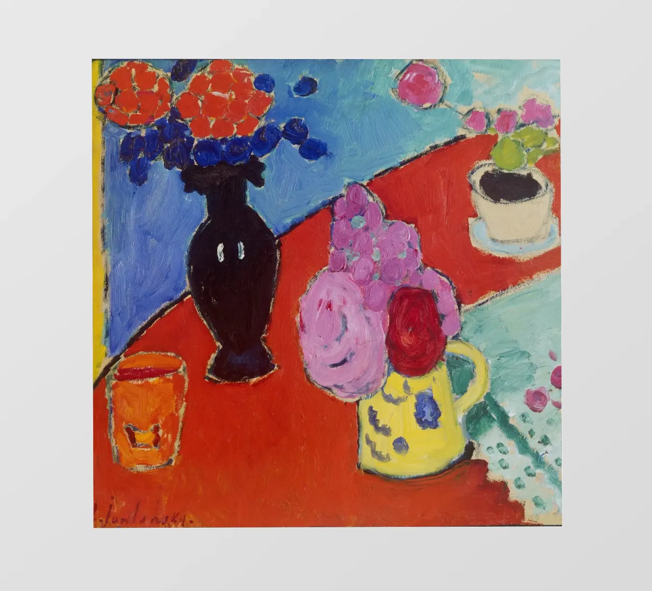 Jawlensky - Still life with vase and jug. 1909 pvc cover by ARTOTHEK