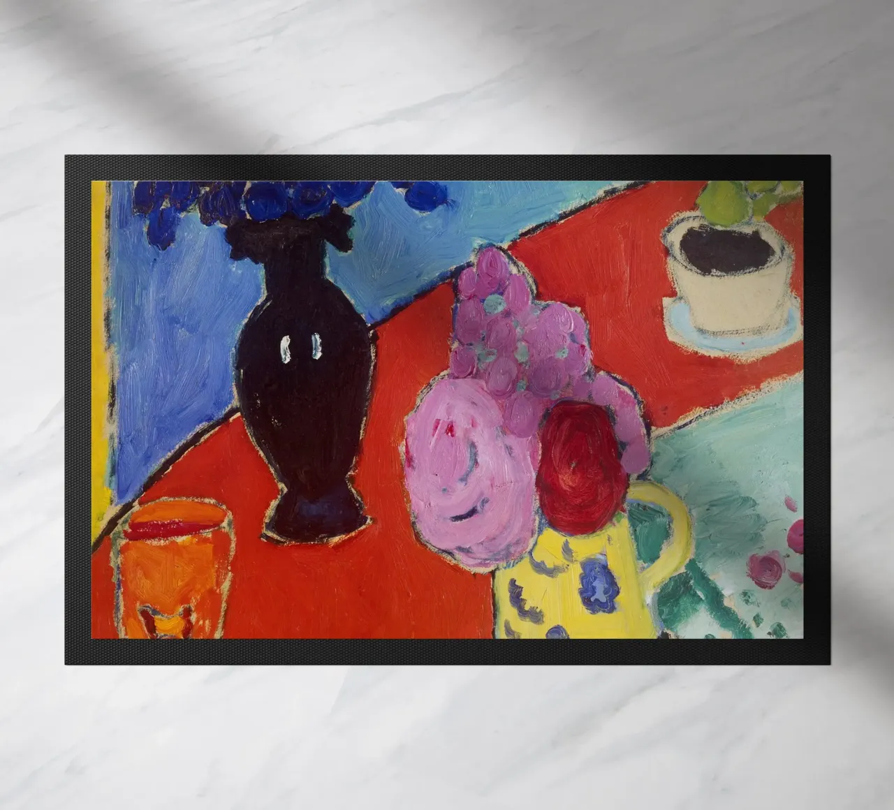 Jawlensky - Bodegón con jarrón y jarra. 1909 felpudo de ARTOTHEK