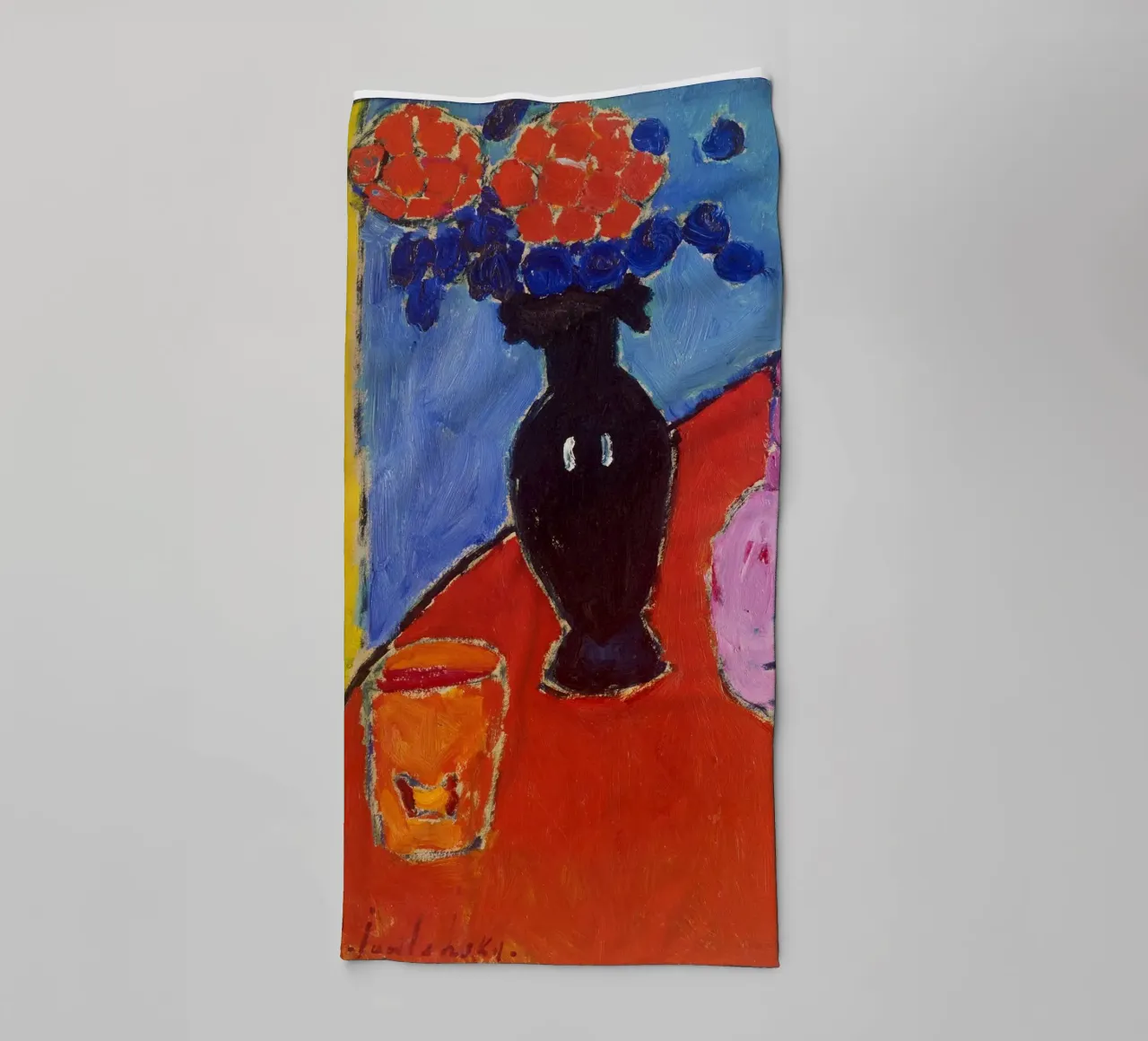 Jawlensky - Bodegón con jarrón y jarra. 1909 toalla de baño de ARTOTHEK