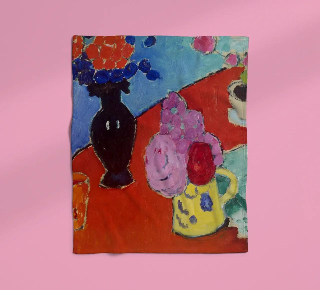 Jawlensky - Natura morta con vaso e brocca. 1909 coperta in pile da ARTOTHEK