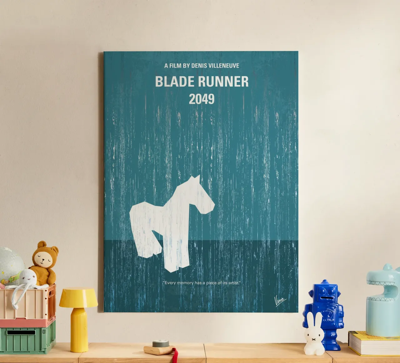 No881 My Blade runner 2049 minimal movie poster tela con Cornice a cassetta da Chungkong