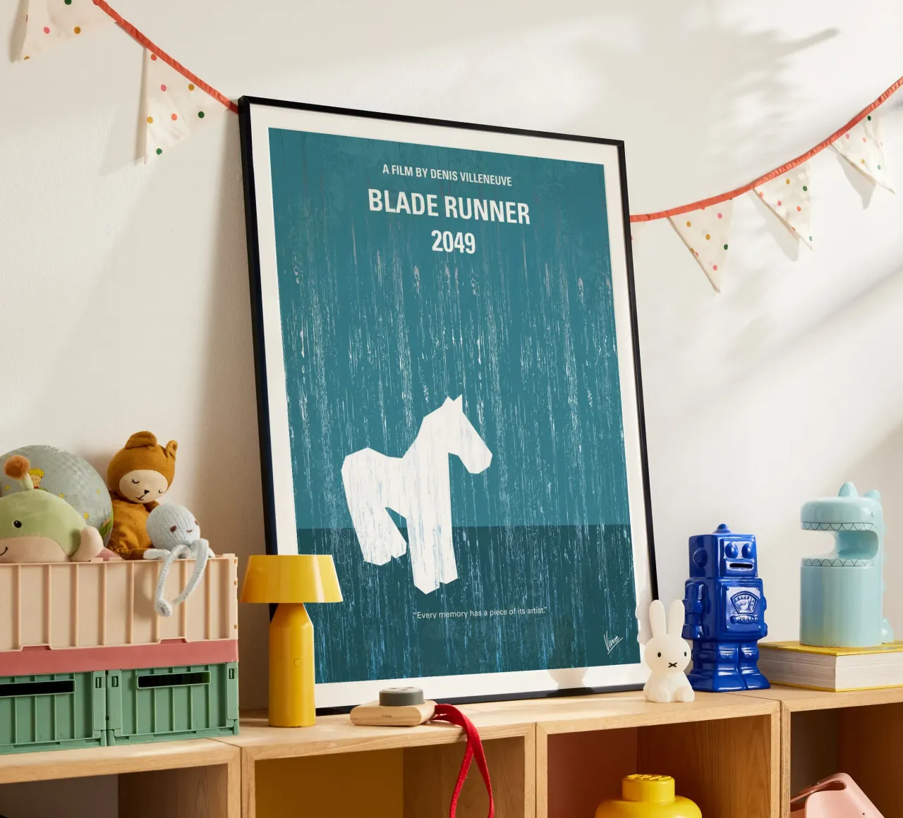No881 My Blade runner 2049 minimal movie poster poster con telaio in legno da Chungkong