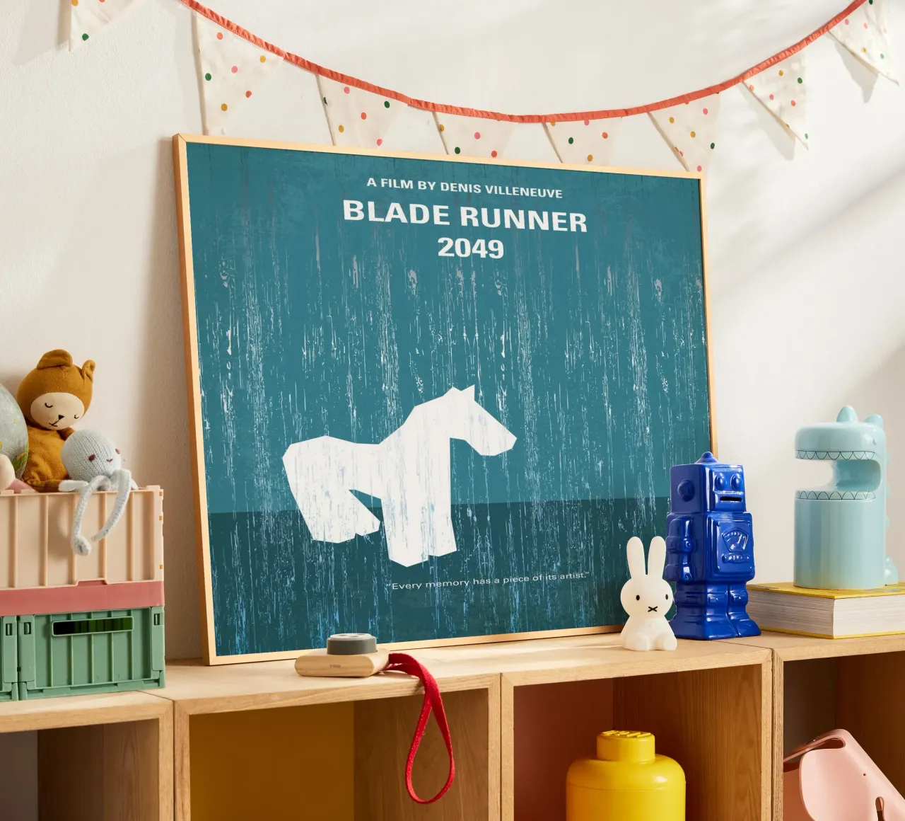 No881 My Blade runner 2049 minimal movie poster poster con telaio in legno da Chungkong