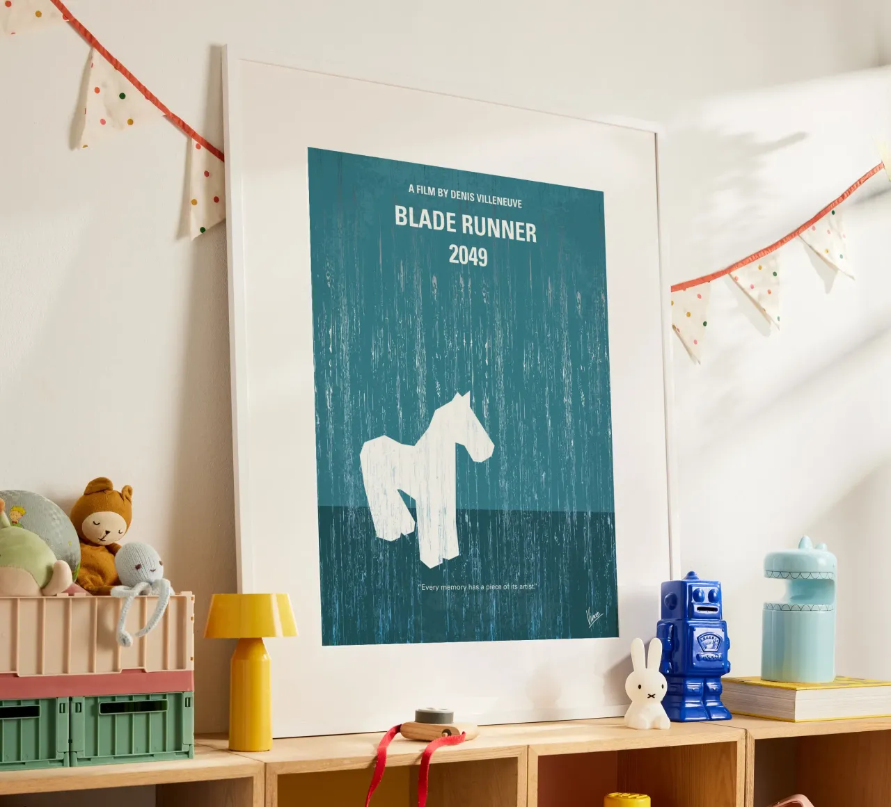 No881 My Blade runner 2049 minimal movie poster poster con telaio in legno da Chungkong