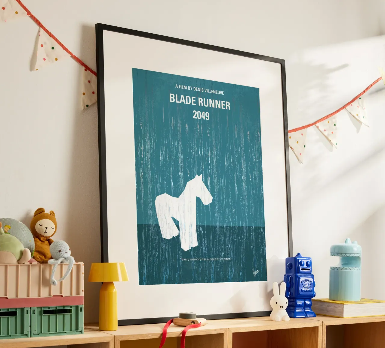 No881 My Blade runner 2049 minimal movie poster poster con telaio in legno da Chungkong
