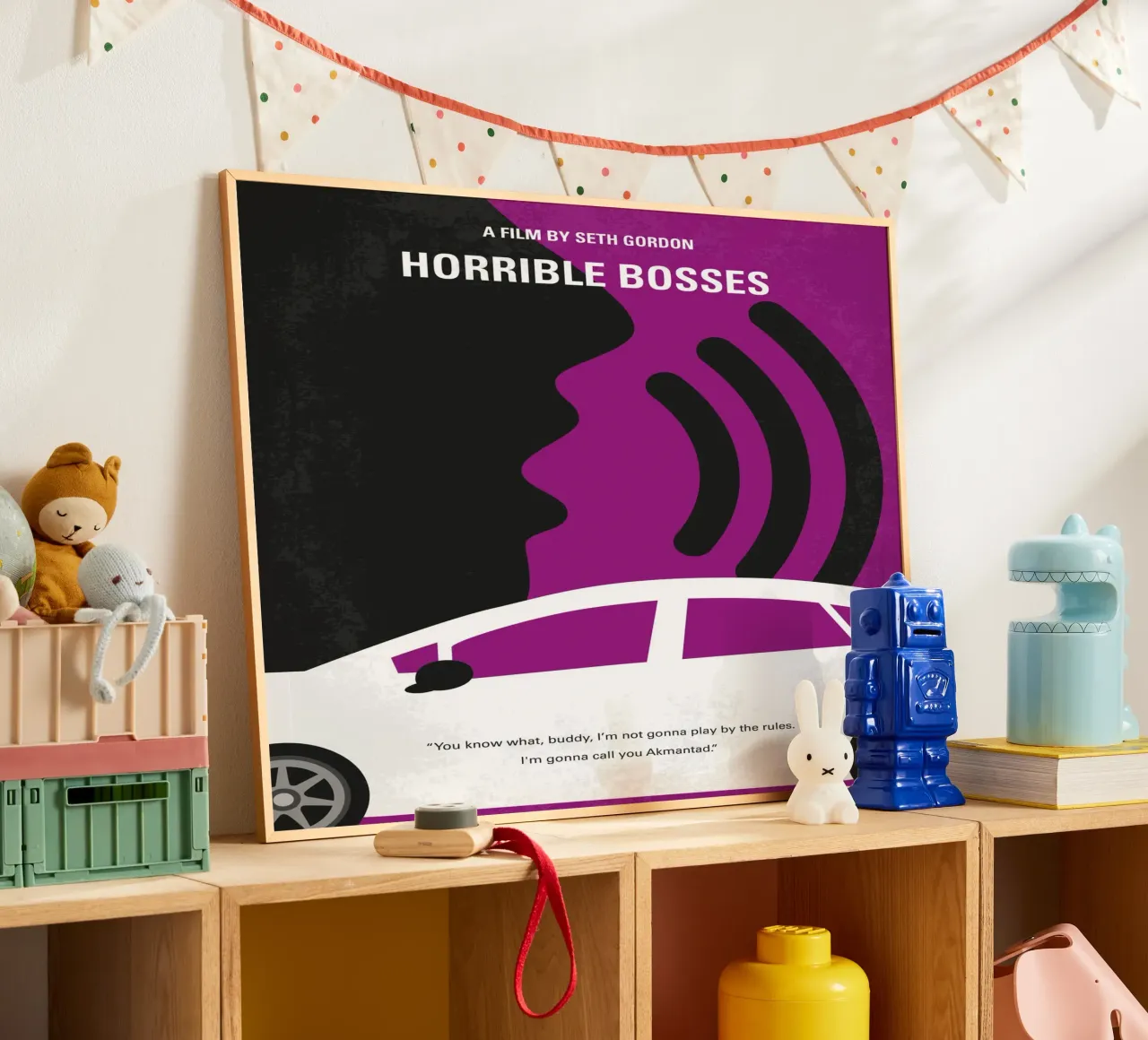 No892 My Horrible Bosses minimal movie poster poster da Chungkong