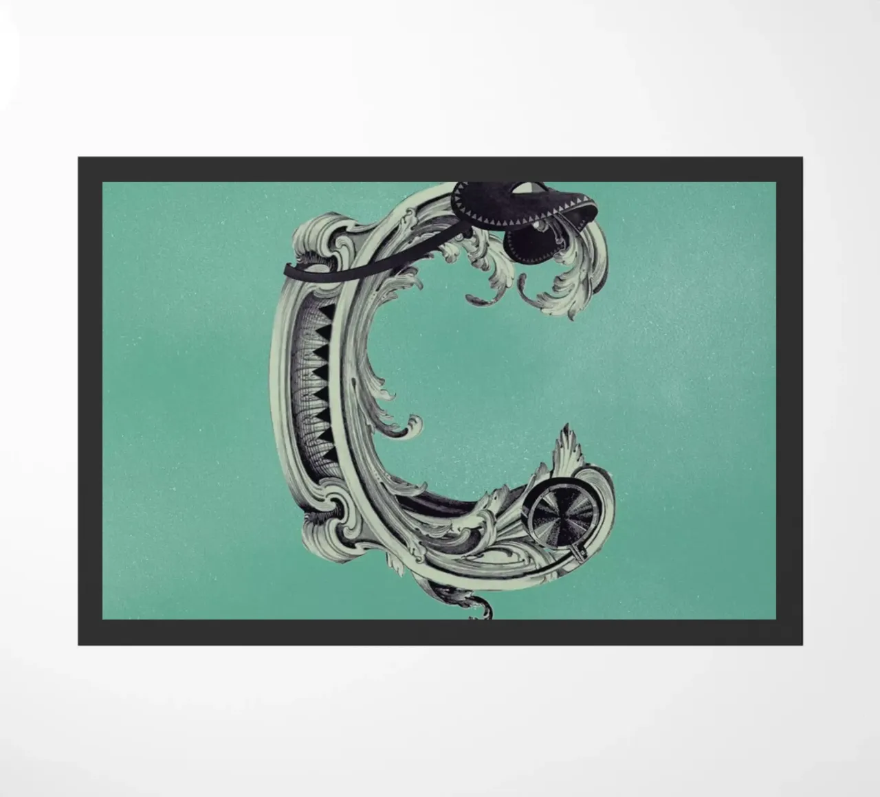 Steampunk Alphabet Letter C zerbino da Birgit Palma