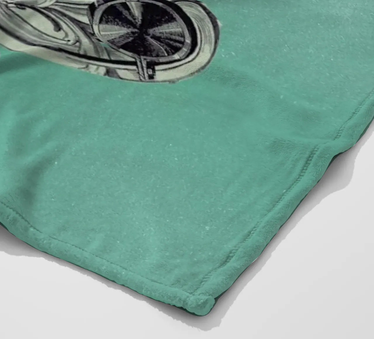 Steampunk Alphabet Letter C fleece blanket by Birgit Palma