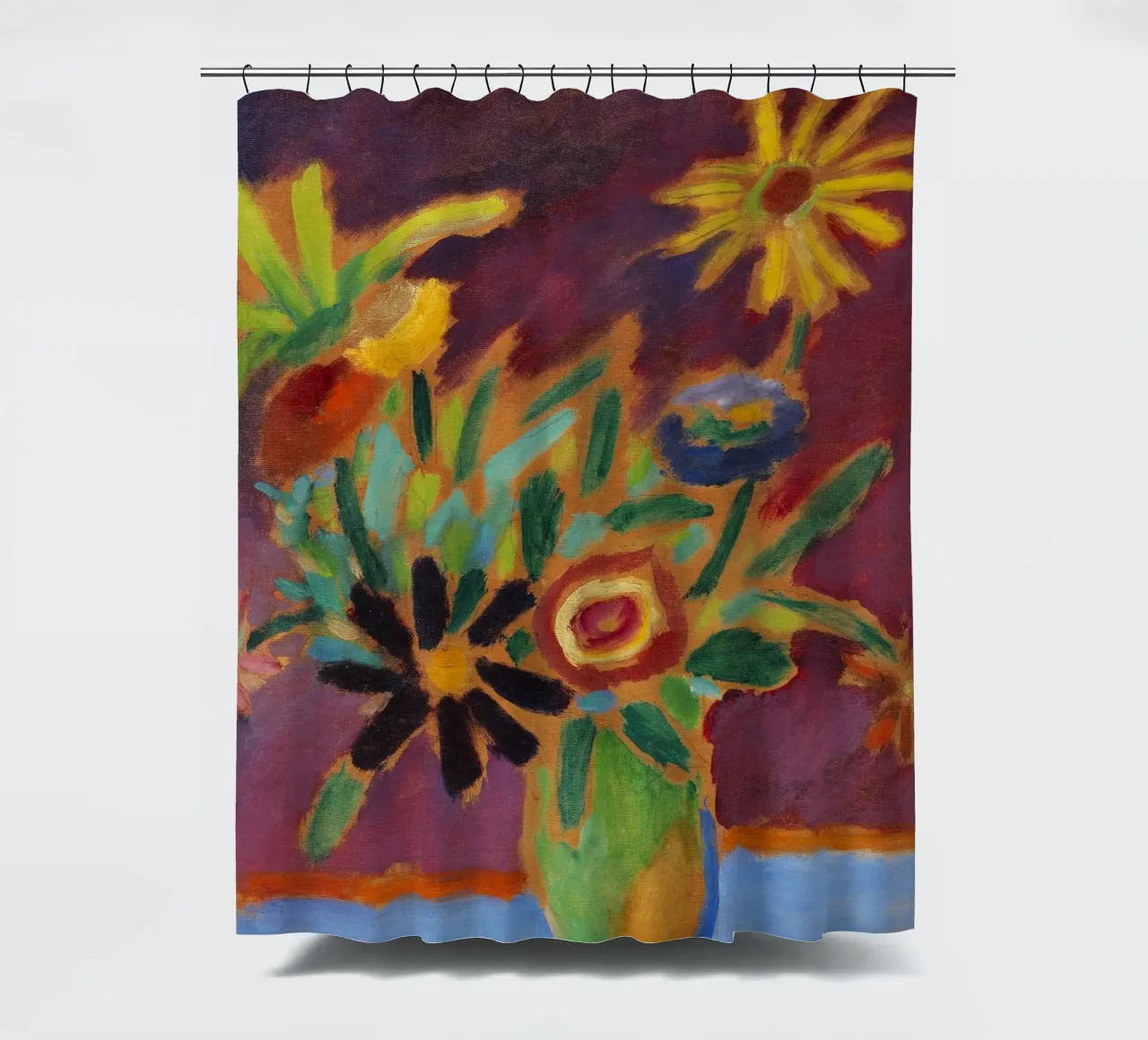 Jawlensky - Fiori colorati tenda da doccia da ARTOTHEK