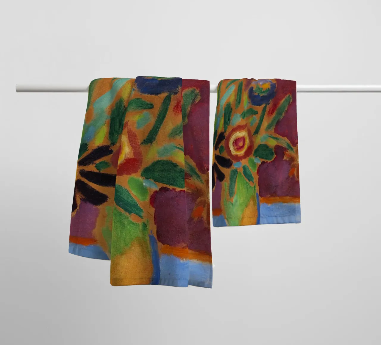 Jawlensky - Fiori colorati asciugamano da bagno da ARTOTHEK