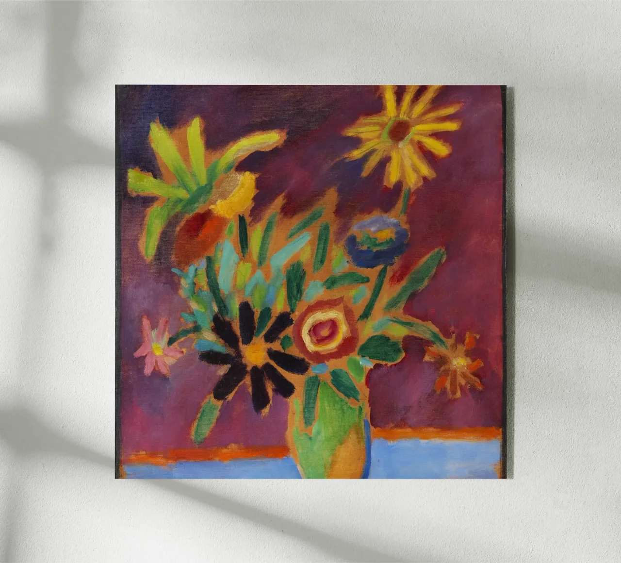 Jawlensky - Fiori colorati plexiglass da ARTOTHEK
