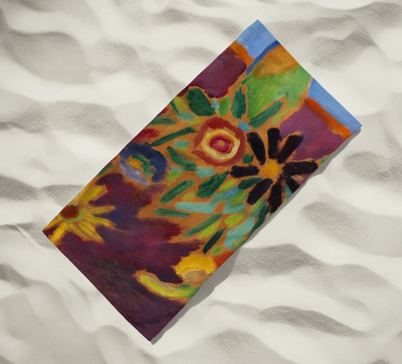 Jawlensky - Fiori colorati telo mare da ARTOTHEK