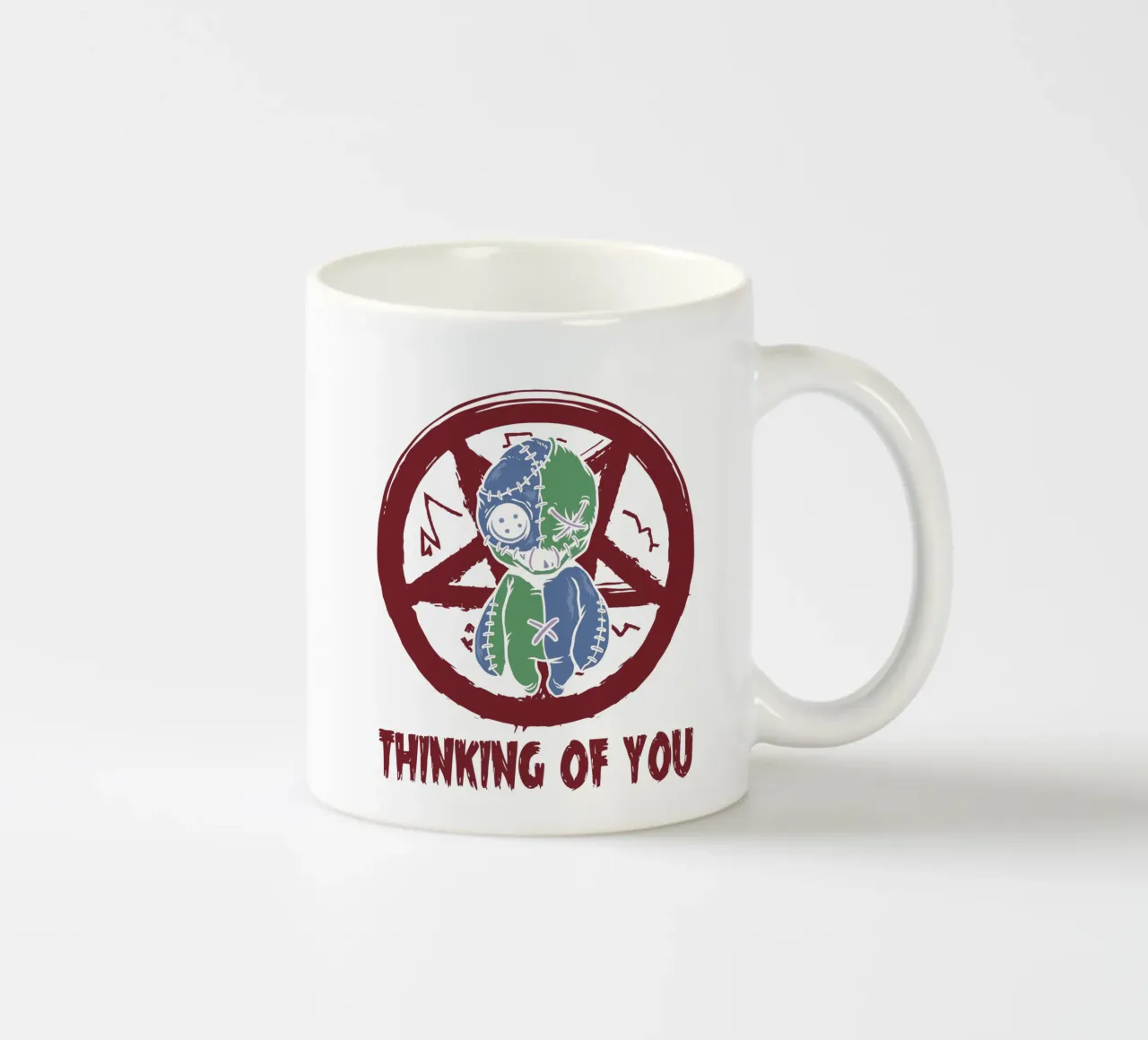Thinking of You tazza in ceramica da edsonramosart