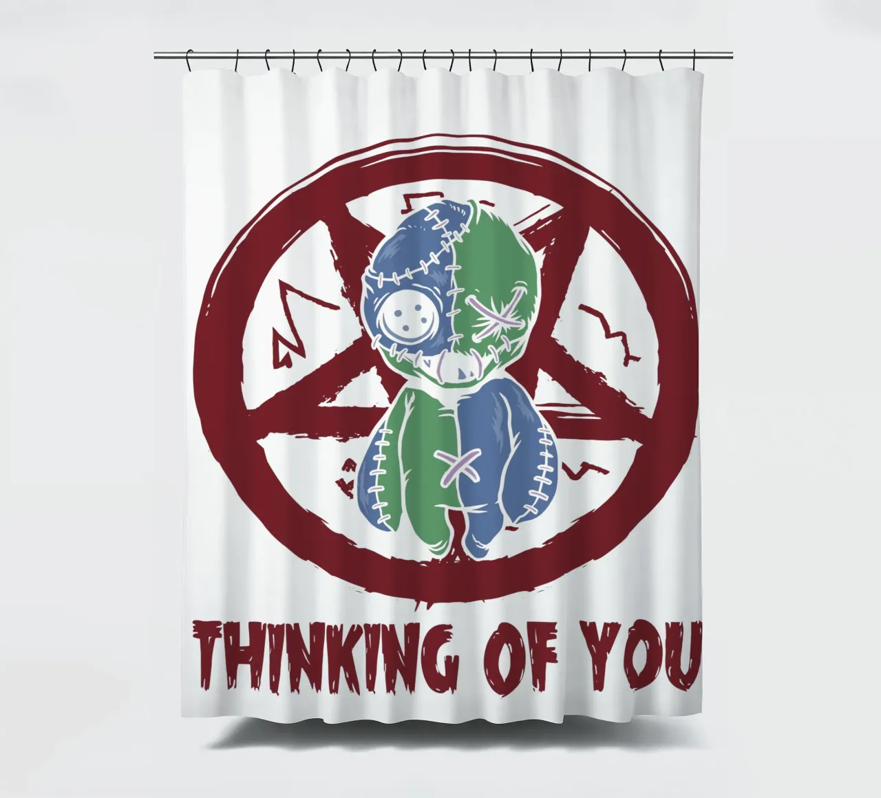 Thinking of You rideau de douche de edsonramosart