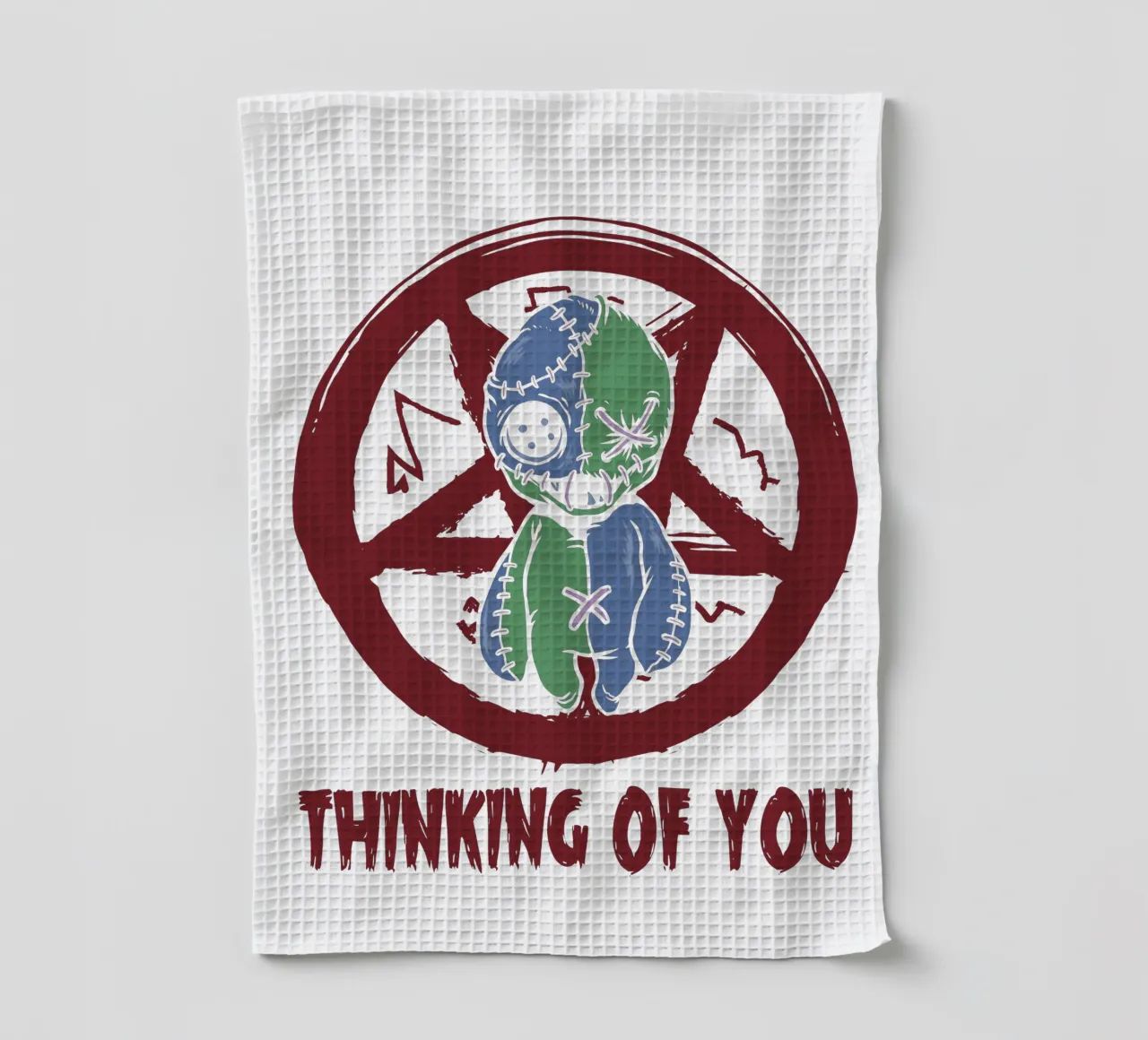 Thinking of You canovaccio da cucina da edsonramosart