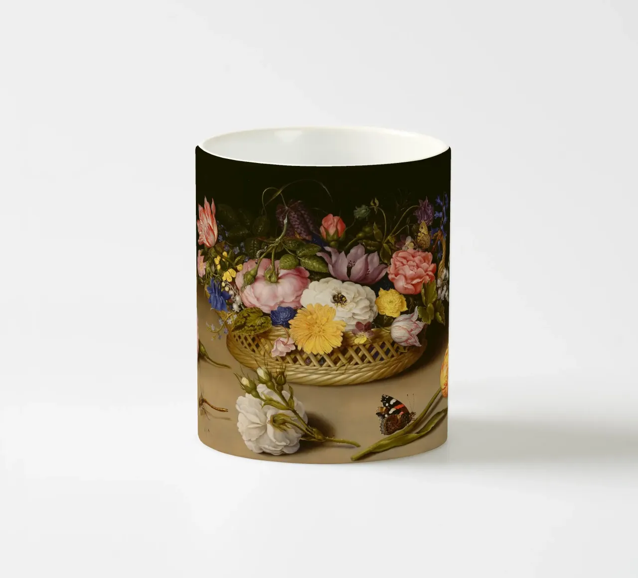 Bosschaert - Stillleben mit Blumen Keramik Tasse von ARTOTHEK