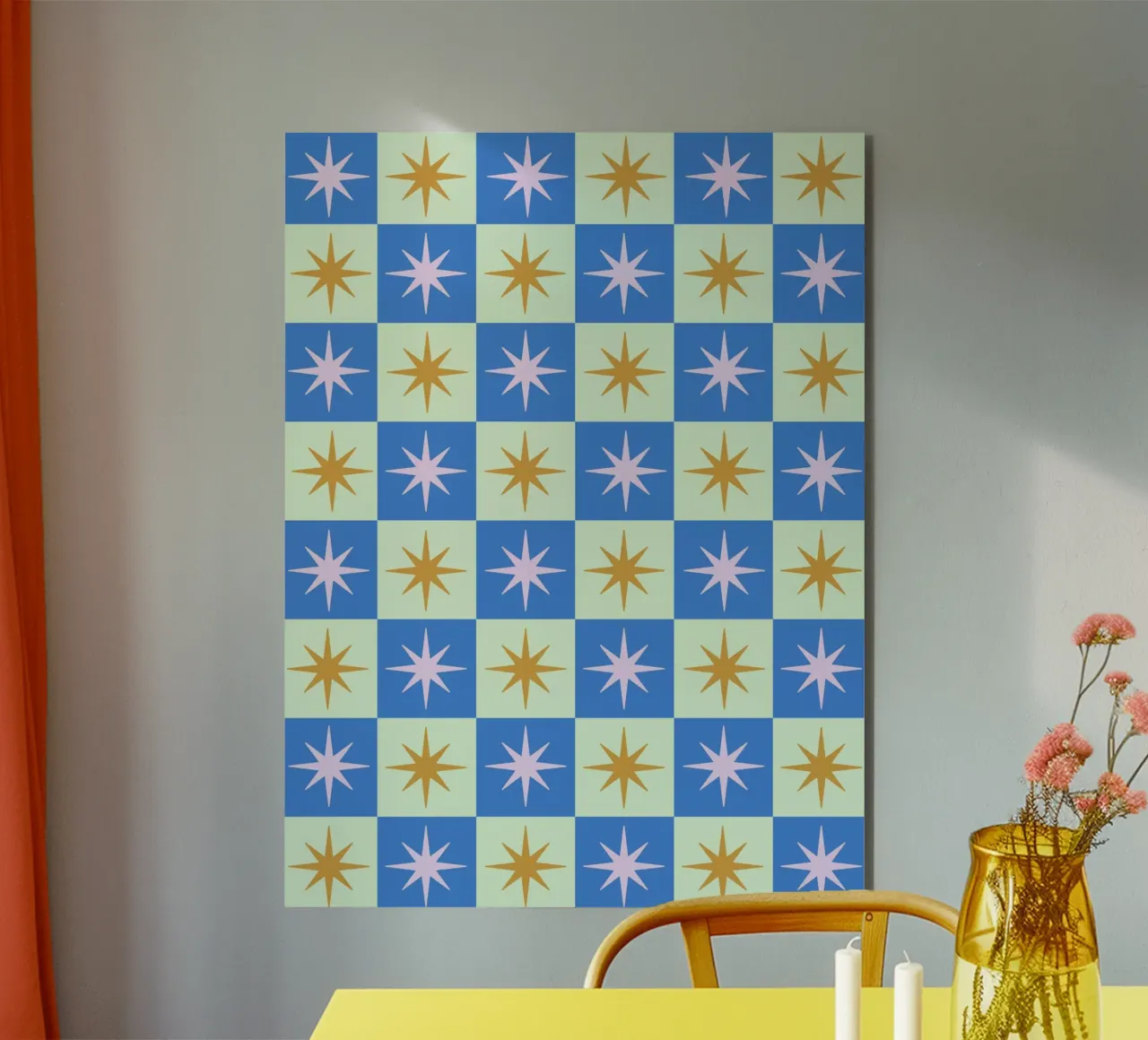 Star Check - Snowy - Holidays alluminio dibond da Galaxy Eyes