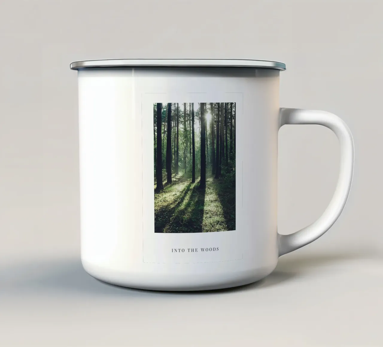 Foresta mistica - natura in armonia tazza in smalto da Whole©