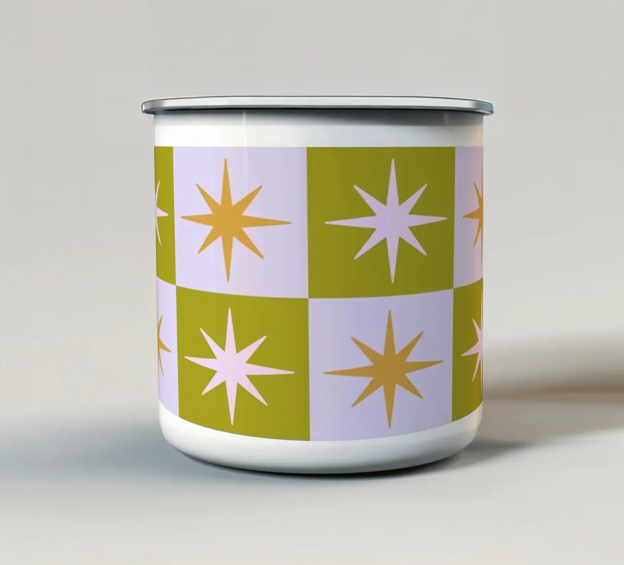 Star Check - Holidays - Pistacchio tazza in smalto da Galaxy Eyes